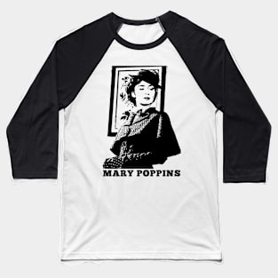 Mary Poppins Vintage Baseball T-Shirt